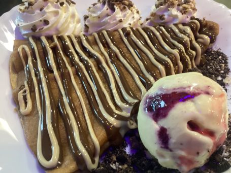 Crêpe duo Chocolat + Boule de glace